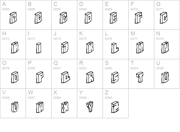 In The Flesh details - Free Fonts at FontZone.net