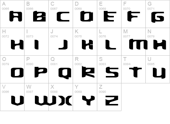 InavelMutant details - Free Fonts at FontZone.net