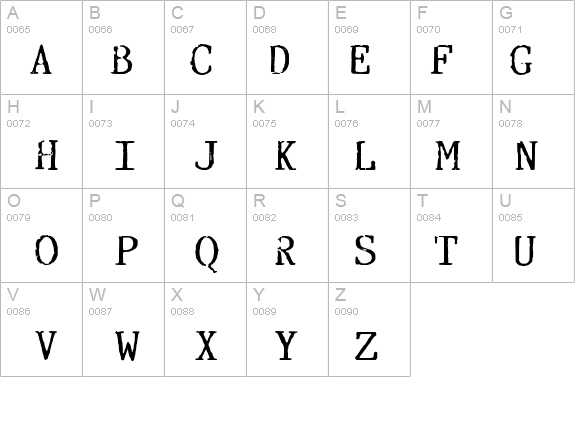 Incognitype details - Free Fonts at FontZone.net