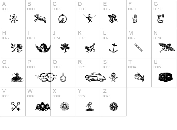 Infinite Dingbats details - Free Fonts at FontZone.net