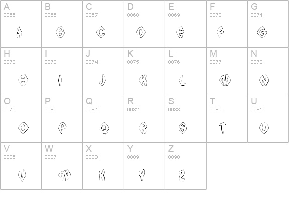 Ingothical Weird details - Free Fonts at FontZone.net