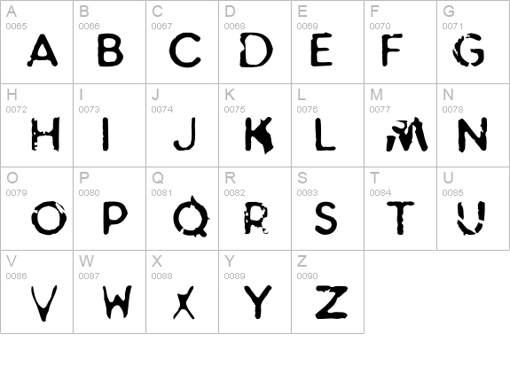 InnerCity-Camberwell details - Free Fonts at FontZone.net