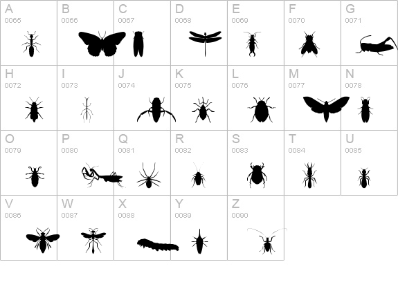 InsectileSolid details - Free Fonts at FontZone.net