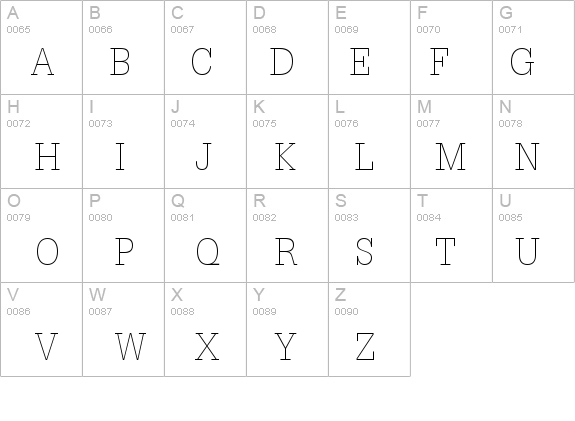 Installation Light SSi Thin details - Free Fonts at FontZone.net