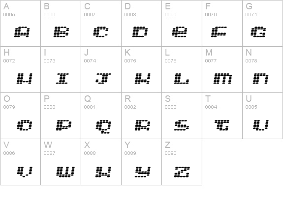 Intergalaktika 2 details - Free Fonts at FontZone.net
