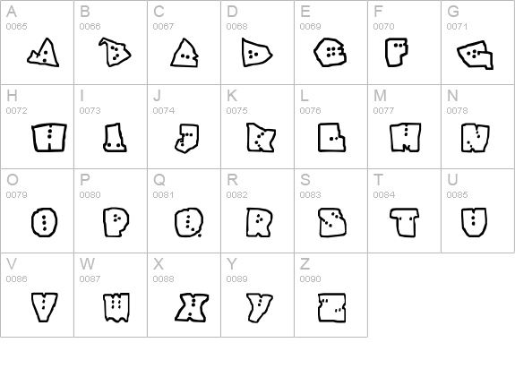 InterZone 2 details - Free Fonts at FontZone.net
