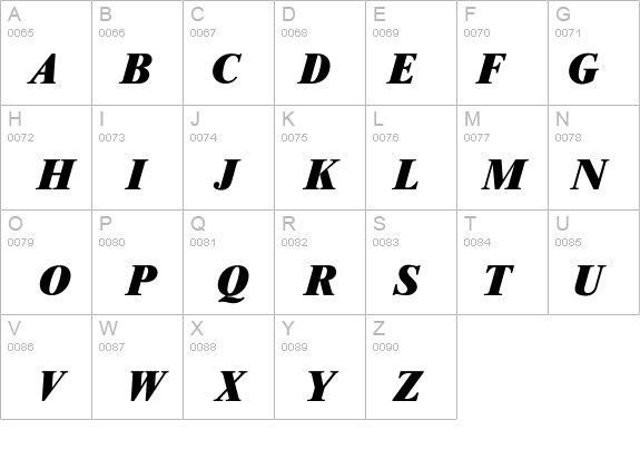 Iriccione-ExtraBold details - Free Fonts at FontZone.net