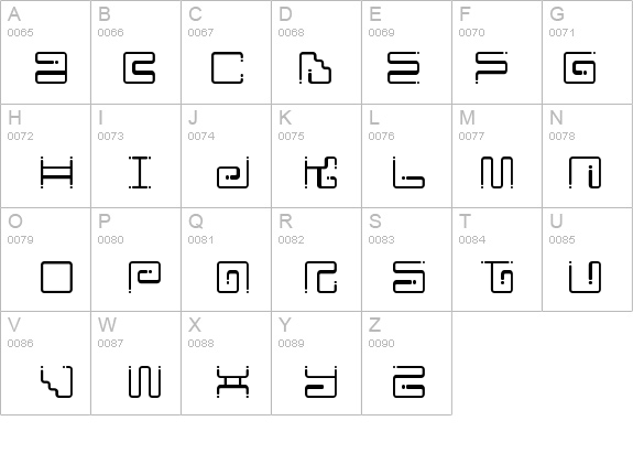 Iron Lounge Dots details - Free Fonts at FontZone.net