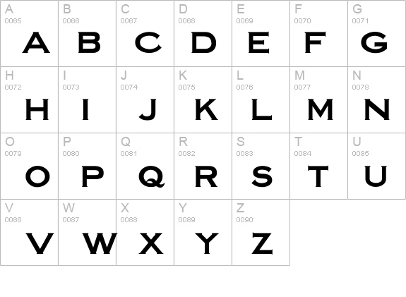 IrronplateGothicBold details - Free Fonts at FontZone.net