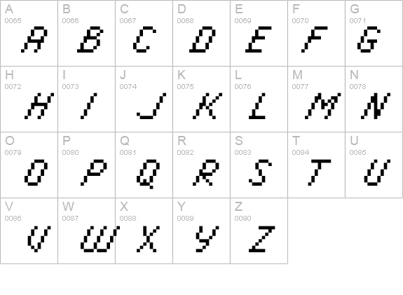 italic 08_56 details - Free Fonts at FontZone.net