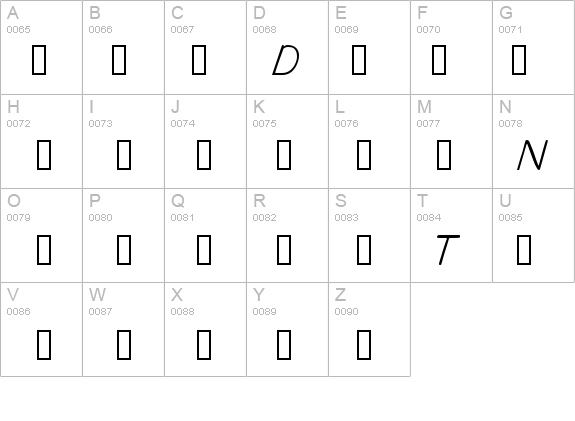 Italic Sample details - Free Fonts at FontZone.net