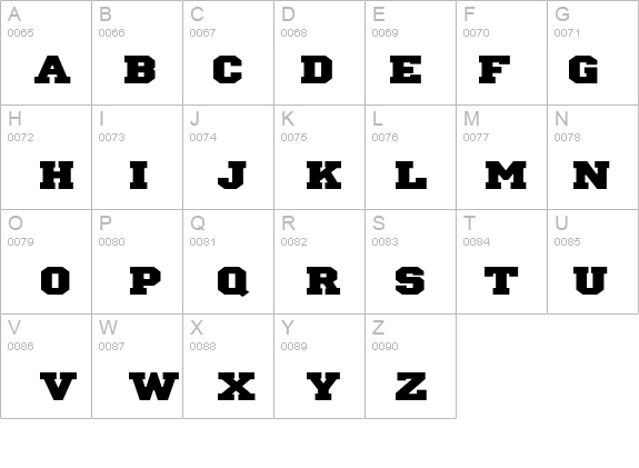 IvyLeagueExtendedSolid details - Free Fonts at FontZone.net