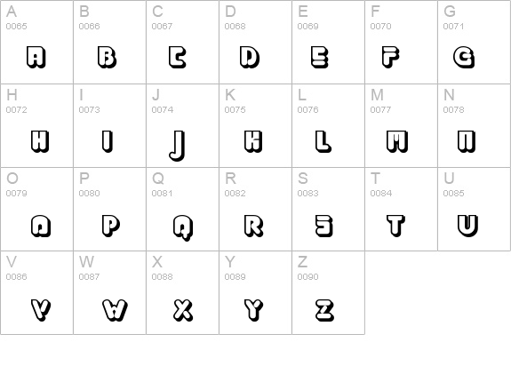Jabbie Junior details - Free Fonts at FontZone.net