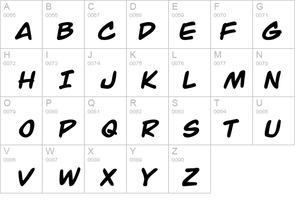 Jack Armstrong Bold details - Free Fonts at FontZone.net