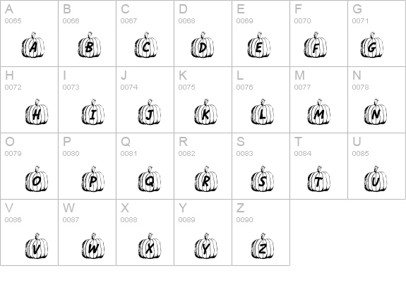 Jack O details - Free Fonts at FontZone.net