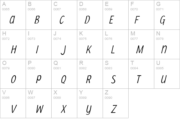 Jacoby Cond ICG XLightItalic details - Free Fonts at FontZone.net