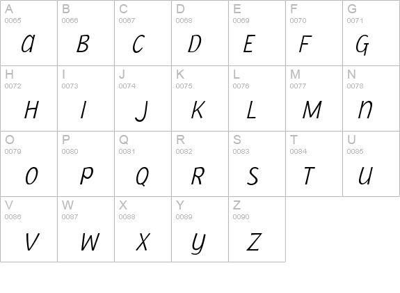 Jacoby ICG XLightItalic details - Free Fonts at FontZone.net