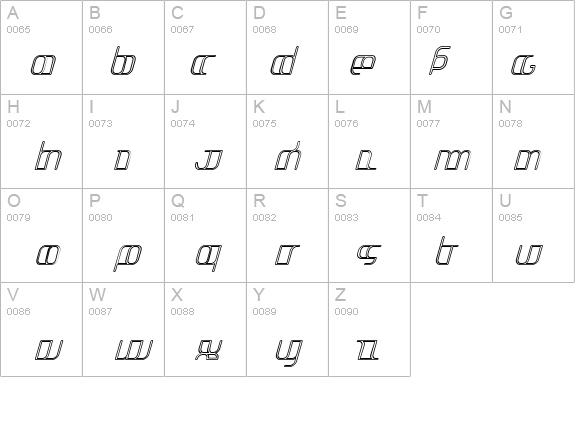 Jakone-TwinItalic details - Free Fonts at FontZone.net