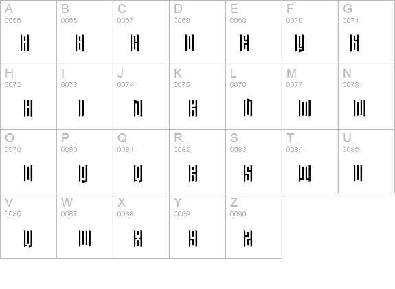 Janus-Left details - Free Fonts at FontZone.net