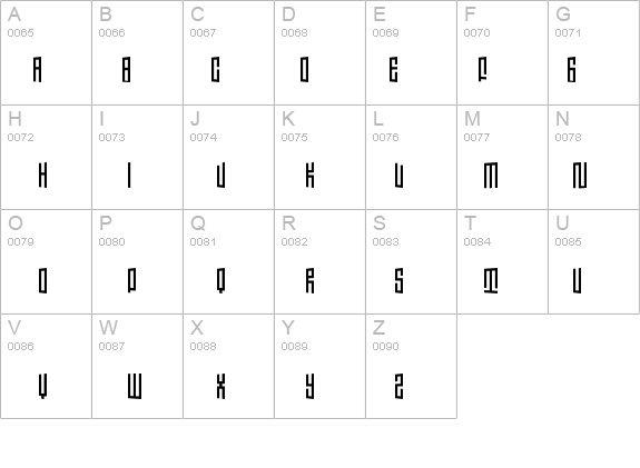 Janus-PositiveLeft details - Free Fonts at FontZone.net