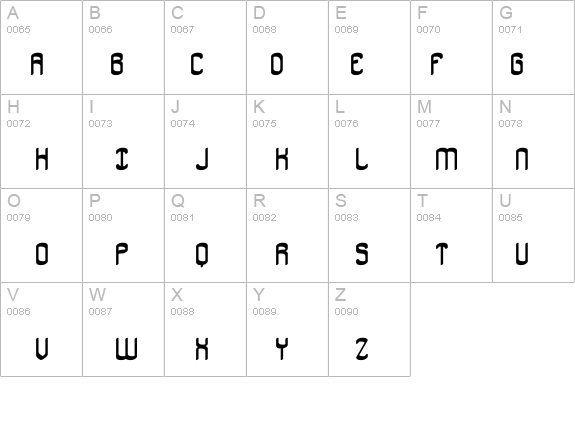 Jargon BRK details - Free Fonts at FontZone.net
