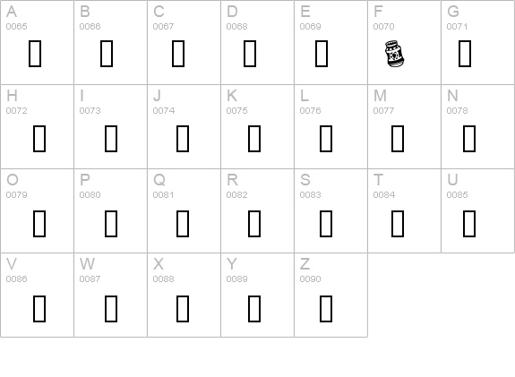 Jars details - Free Fonts at FontZone.net