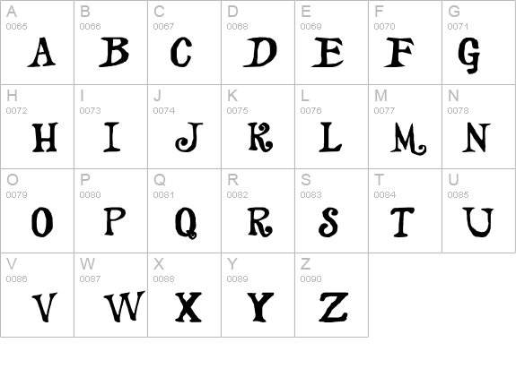 Jeannie details - Free Fonts at FontZone.net