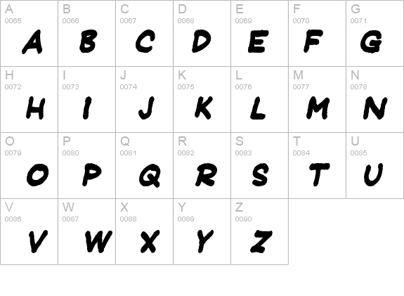 JeffreyPrint JL Bold Italic details - Free Fonts at FontZone.net