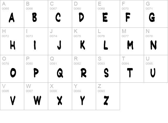 JeffreyPrint JL Condensed details - Free Fonts at FontZone.net