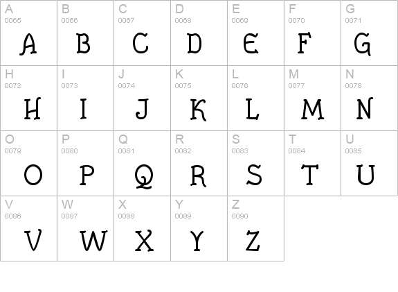 JennerikInfml Bold details - Free Fonts at FontZone.net