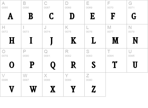 JensonOldStyleEF-BoldCond details - Free Fonts at FontZone.net
