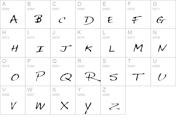 JeremysHand details - Free Fonts at FontZone.net