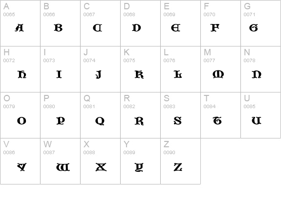 JF Cotswold Letters details - Free Fonts at FontZone.net