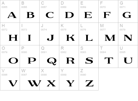 JimboStd-Expanded details - Free Fonts at FontZone.net