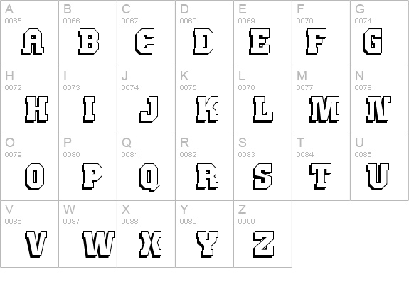 JimThorpe High details - Free Fonts at FontZone.net