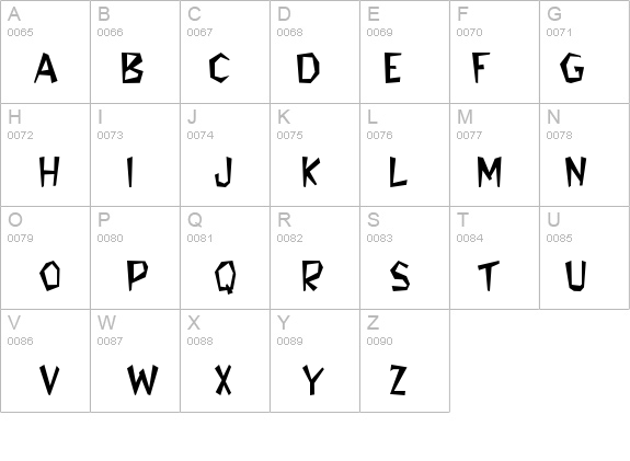 Jitter Normal details - Free Fonts at FontZone.net