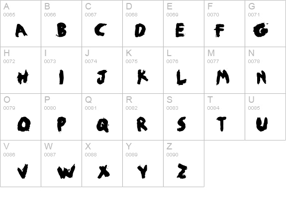 jobby details - Free Fonts at FontZone.net