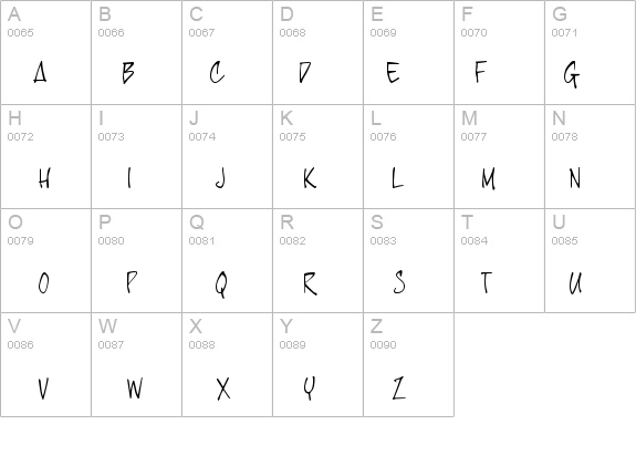 joeHand details - Free Fonts at FontZone.net