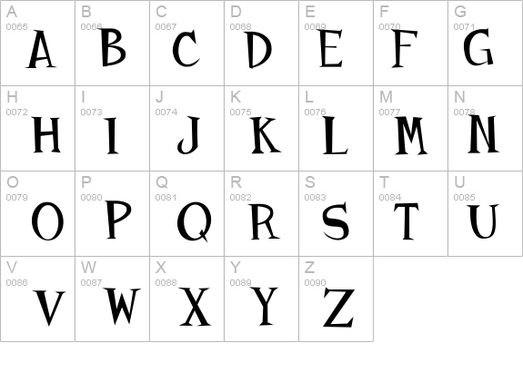 Johnyokonysm details - Free Fonts at FontZone.net