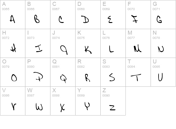 JolenesHand details - Free Fonts at FontZone.net