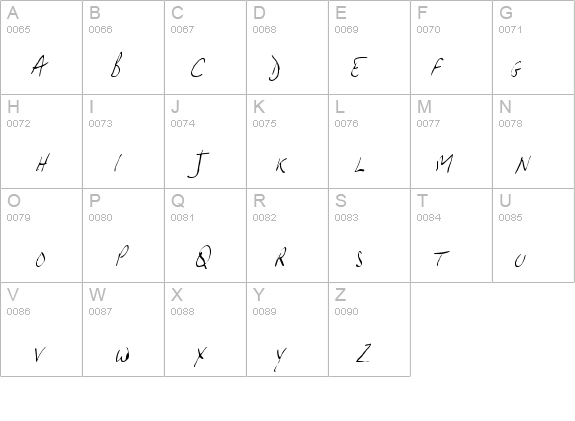 JP Hand details - Free Fonts at FontZone.net