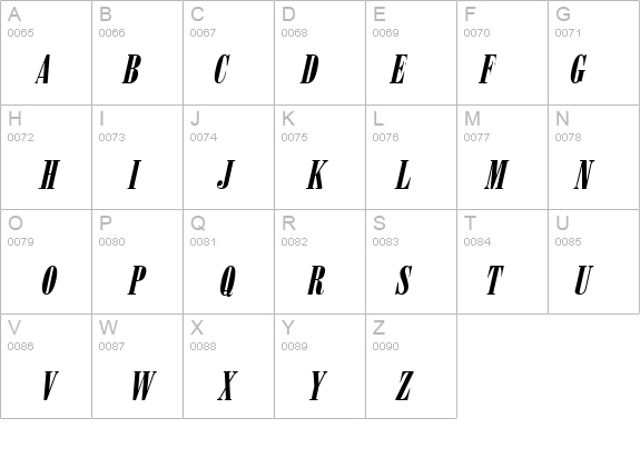 June 15 Italic details - Free Fonts at FontZone.net