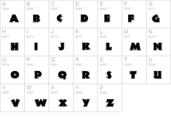 Jungle Fever Inline NF details - Free Fonts at FontZone.net