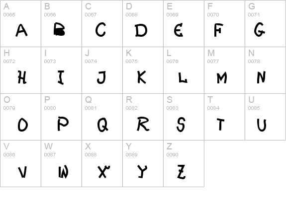 Kaesefuesse details - Free Fonts at FontZone.net