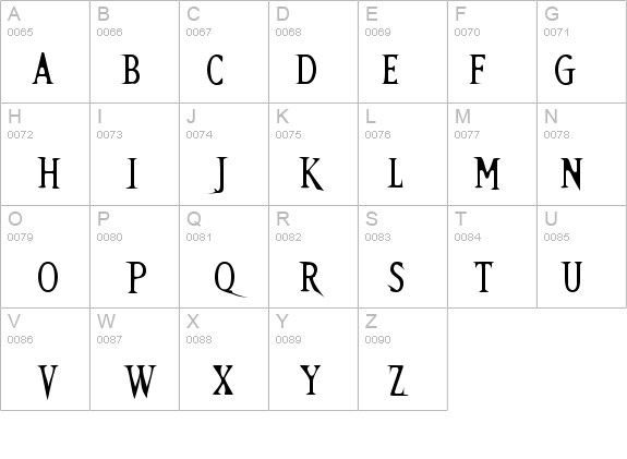 Kallamar Stout details - Free Fonts at FontZone.net