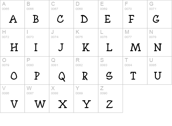 KampFriendship Bold details - Free Fonts at FontZone.net