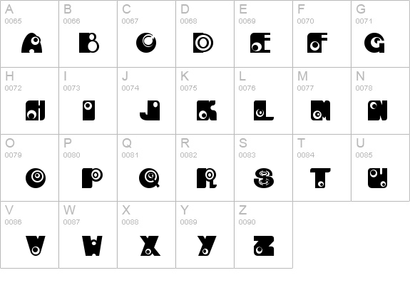 kan E details - Free Fonts at FontZone.net