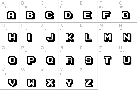 Karmatic Arcade details - Free Fonts at FontZone.net