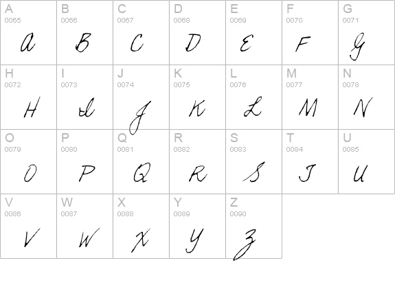 KathleenieFont details - Free Fonts at FontZone.net