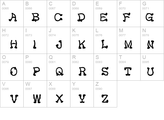 KeiBoots Font details - Free Fonts at FontZone.net